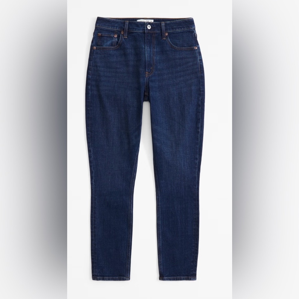 NWT Abercrombie & Fitch High Rise Curve Love Skinny Jeans size 31 L